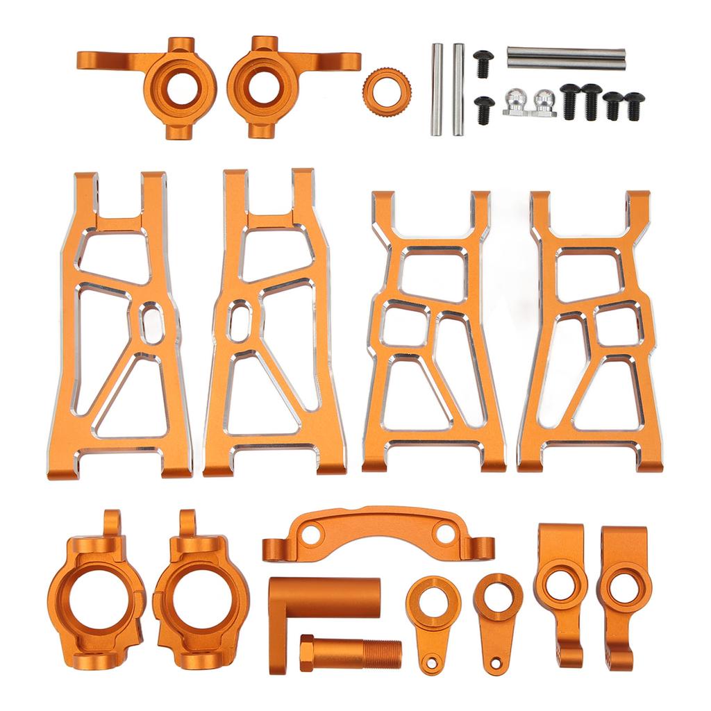 RC Upgrade Parts Kit Aluminium Alloy High Strength Suspension Arm Steering Assembly Set for ZD Racing   10 1Celsius10
