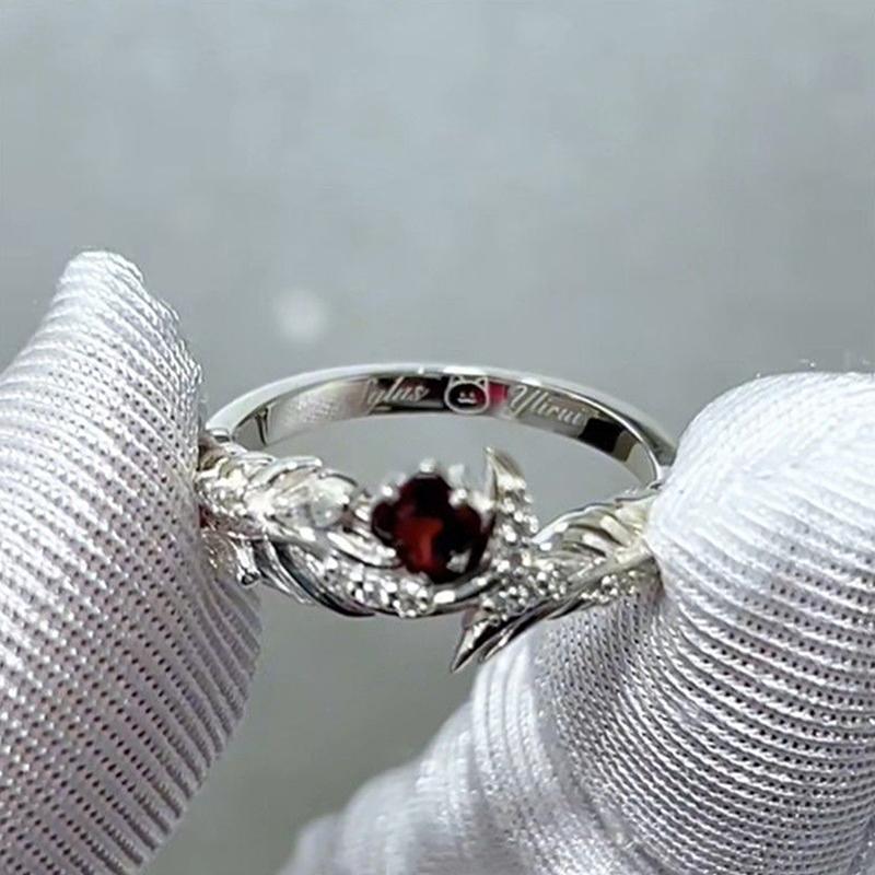 Game Love And Deepspace Cosplay Rings Heroine Caleb Xavier Sylus Zayne Rafayel Wedding Rings Couple Women Halloween Party Gifts