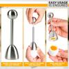 Stainless Steel Egg Opener Shell Opener Egg Head Eggshell Cutter Egg Cup Holder Multi-purpose Egg Tool Kitchen Gadgets 2