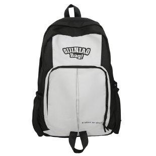 Schoolbag Japanese Ins Niche Contrasting Color Schoolbag College Style Casual Versatile Fashion Backpack Lightweight Waterproof and Wear-resistant 
