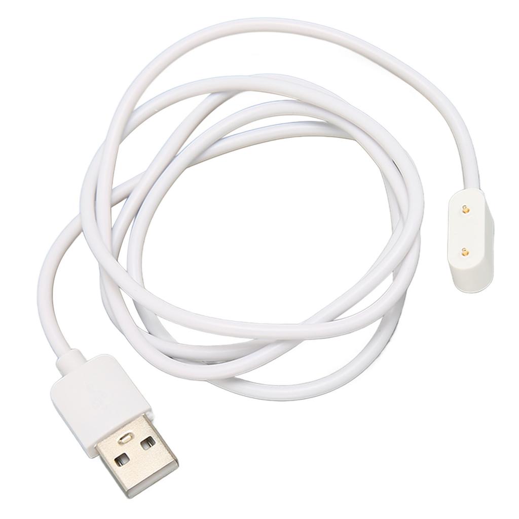 Smart Watch Charger USB Magnetic Charging Cable for Band 8 Band 7 Band 6 Pro Band 6 White