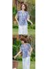 Chiffon Short-Sleeved Blouse – Mother's Summer Style for Middle-Aged Women