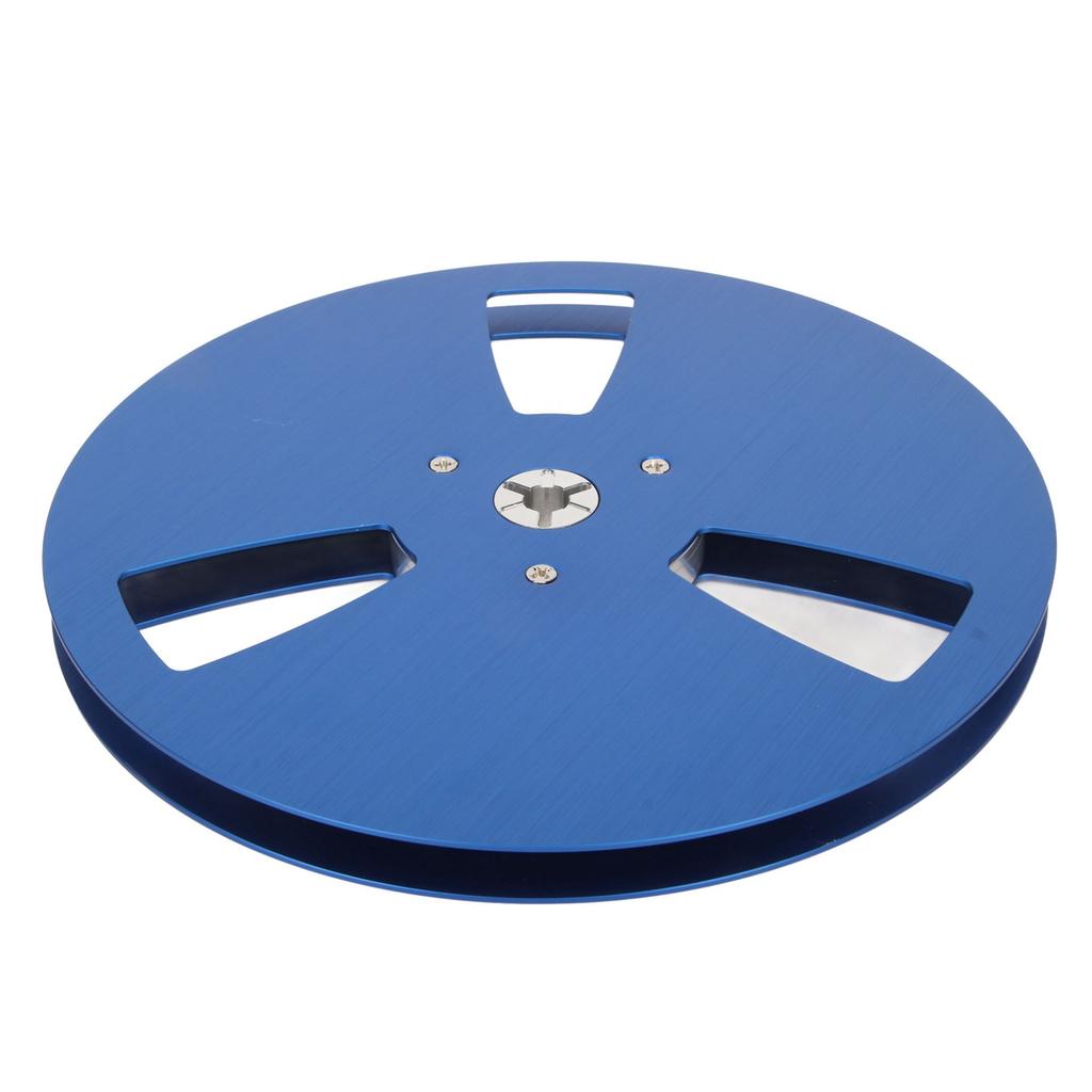 14 7 Inch Empty Reel Aluminum Alloy Universal 3 Open Hole Takeup Reel Replacement Recording