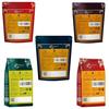 BrijBooti Reetha Amla Shikakai Bhringraj Ibisco (Forma grezza) per Capelli 500 g (100g Ciascuno), naturale (BMPL-1105)