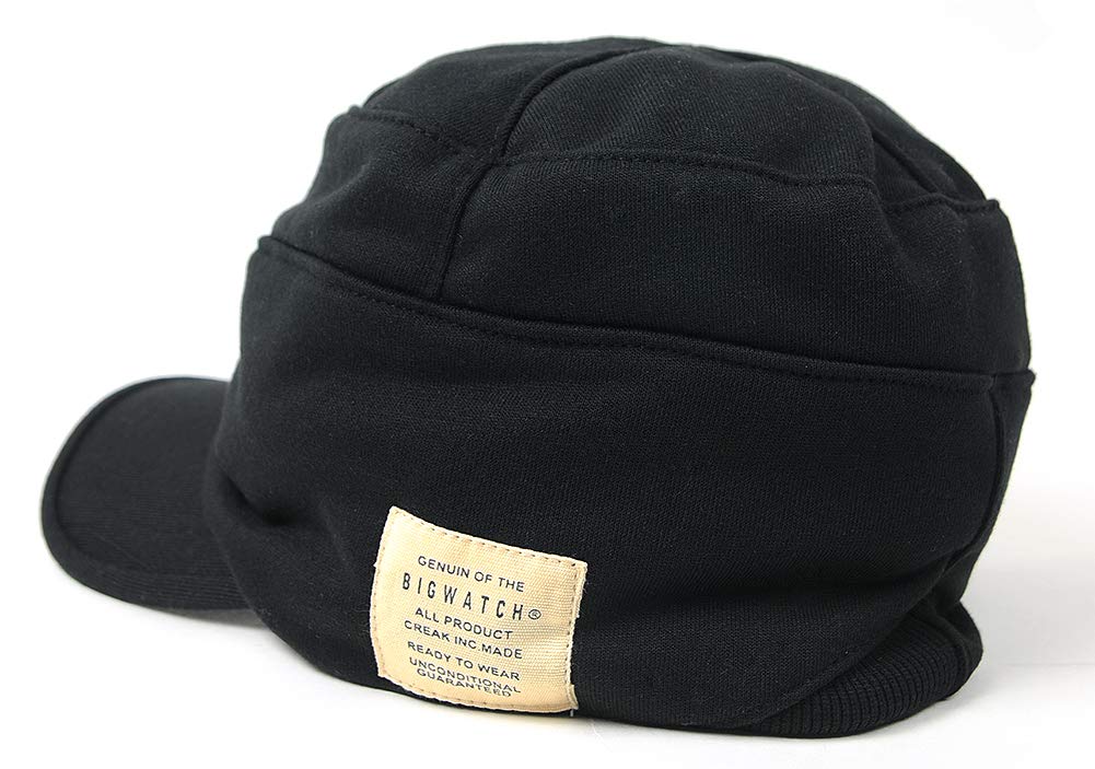 Big Watch Sweat Work Cap Sizes L and XL DCP-10 Men's Black,