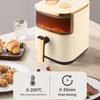 1200W Large Capacity Air Fryer Household Visual Intelligent Electric Fryer Multifunctional Automatic Electric Oven