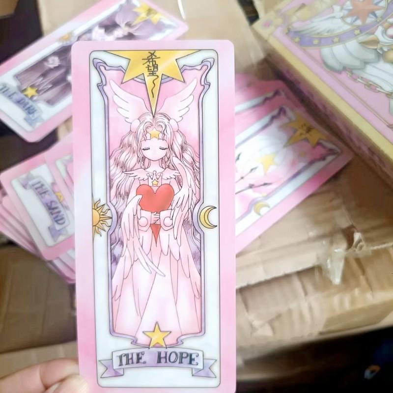 Card Captor Sakura Clow Card 60Pcs 1 Set Card Captor Sakura Clow Cards Cosplay Deluxe Edition Anime Prop Gift Toy Gift Box