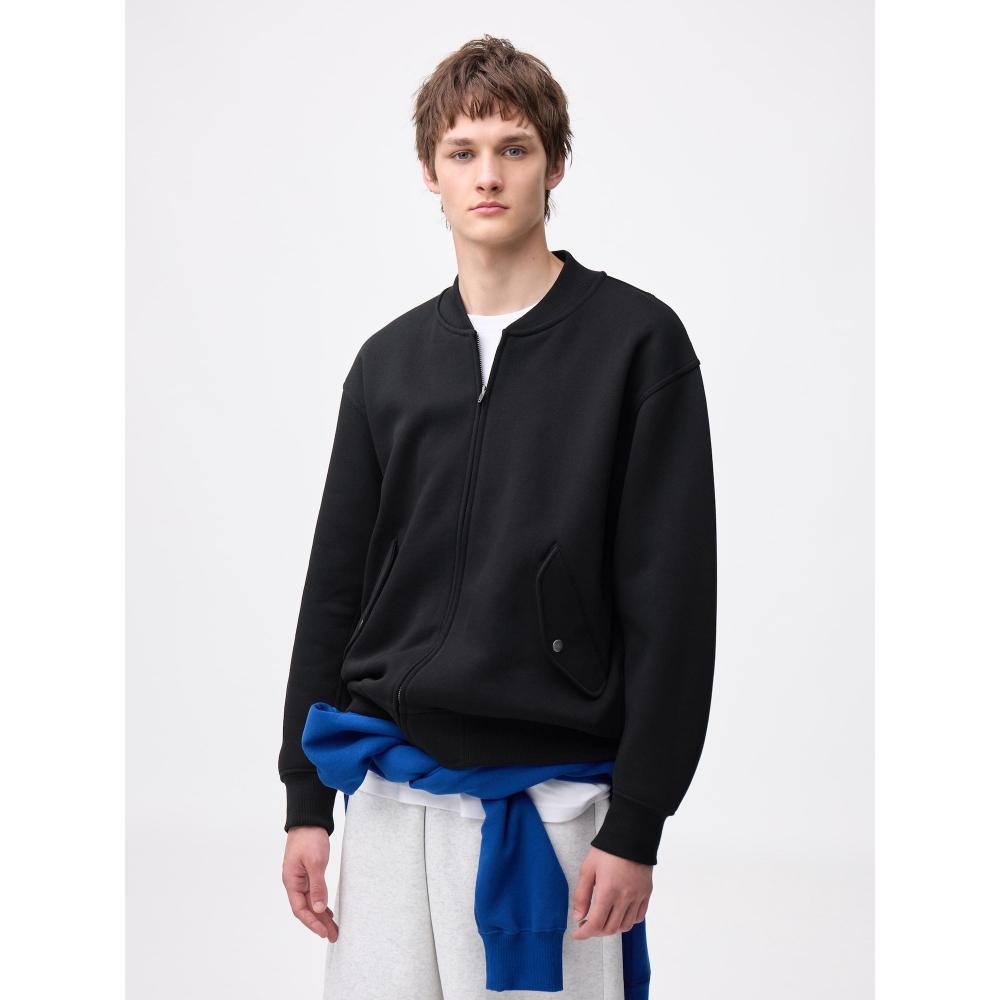 Gu By Uniqlo Heavyweight Sweat Rib Blouson