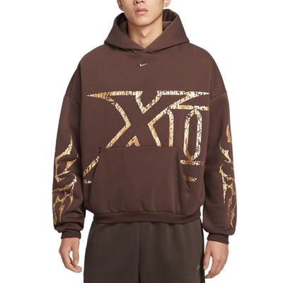 Sweatshirts Men's Dark Brown Hooded Moderate Regular IF1555-216