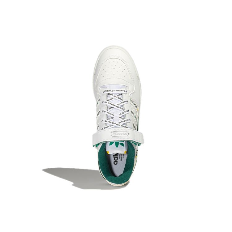 Adidas Originals Forum Low Velcro Low Top Skate Shoes Unisex Sneakers White Green GX3001