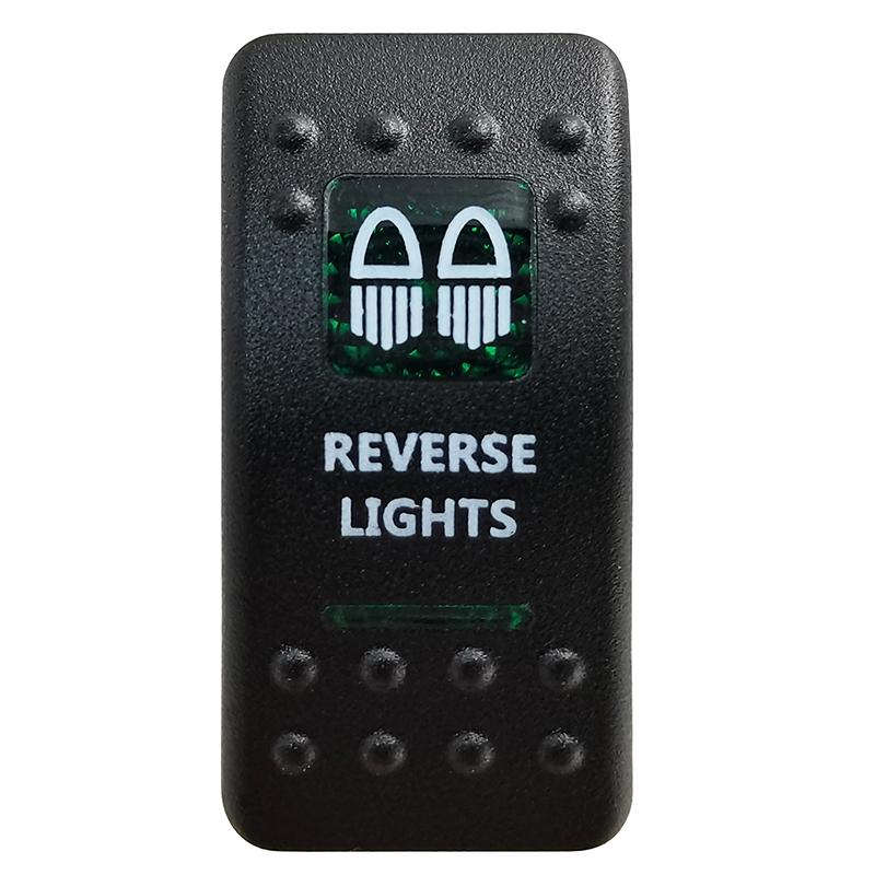Green Led Light Bar Rocker Switch SPST 5Pins/DPDT 7Pins For Car Marine Boat IP68 NARVA Carling ARB Auto Parts Camper Replacement Switches4