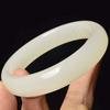 Xinjiang Hetian Jade High Imitation Outer Mongolian Qing White Jade Bangle Bracelet