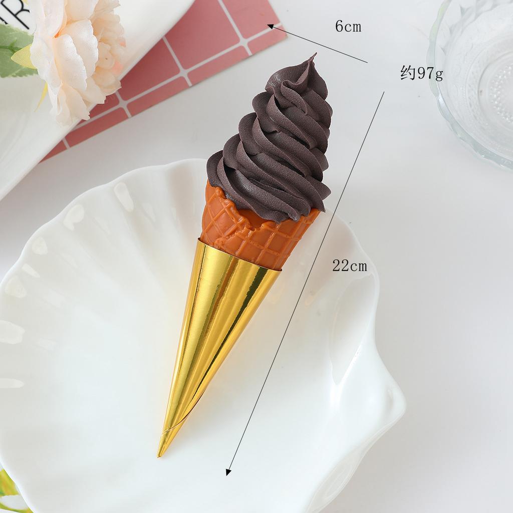 Artificial Ice Cream Model For Photography Props Fake Ice Cream Model Plastic Ice Cream Model For Shop Display
