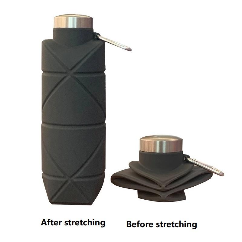 

Прочная и безопасная мягкая бутылка-фляга для воды, ведро, фляга для бега, Gourde, силиконовая бутылка для воды для бега, мягкая фляга Ydsh05, 700 мл