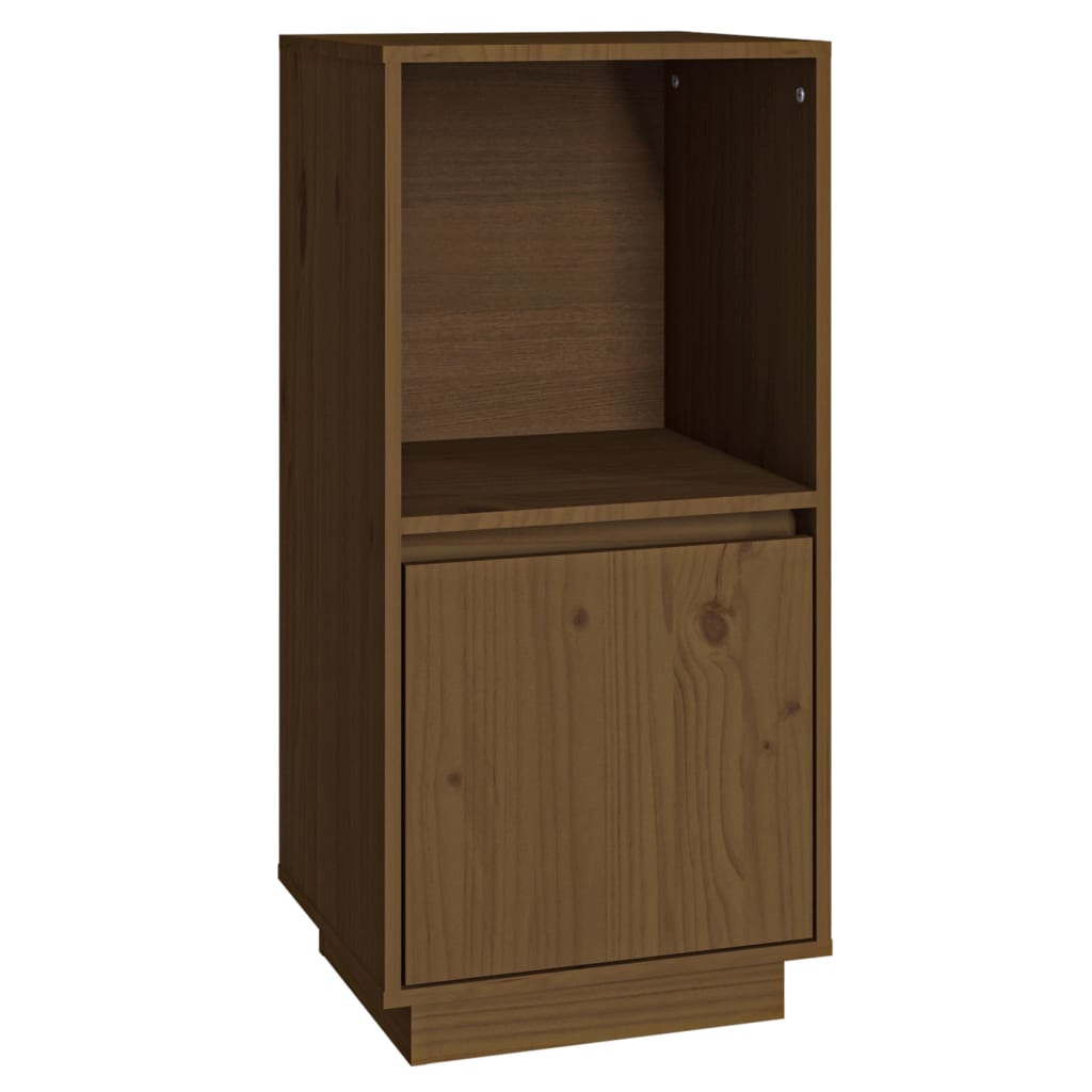 Sideboard Honey Brown 38 x 35 x 80 cm Solid Pine Wood