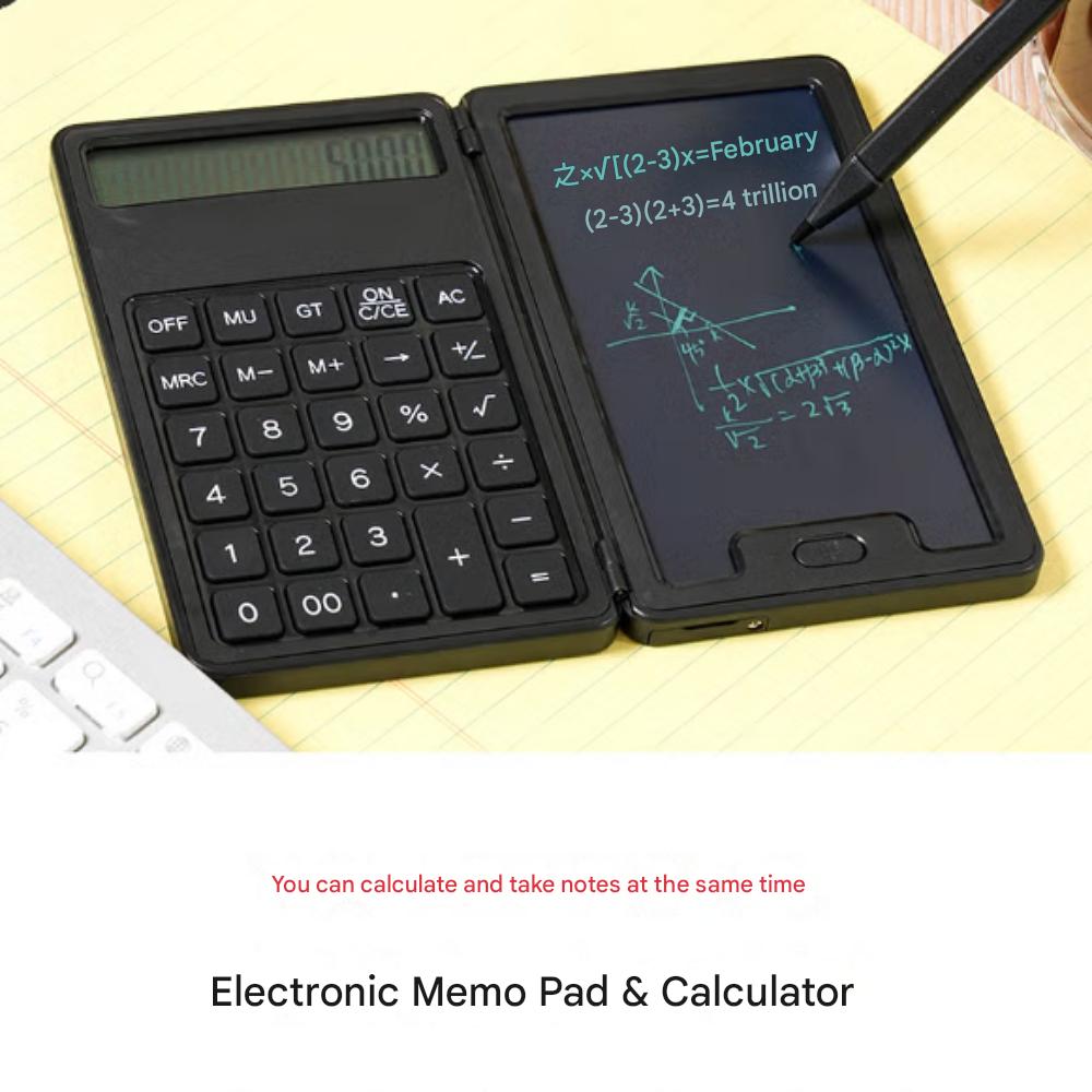 Electronic Memo Pad & Calculator