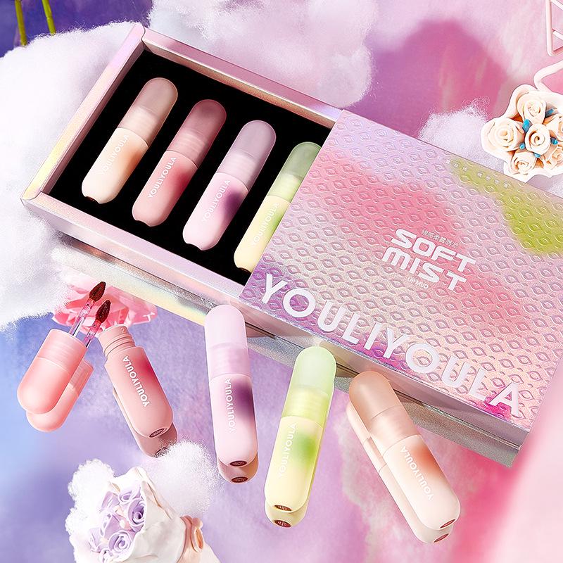 

Набор матовых тинтов для губ с шелковистой мягкой текстурой: Не липкий, Не сушит, Не отпечатывается, Стойкий, Отбеливающий.