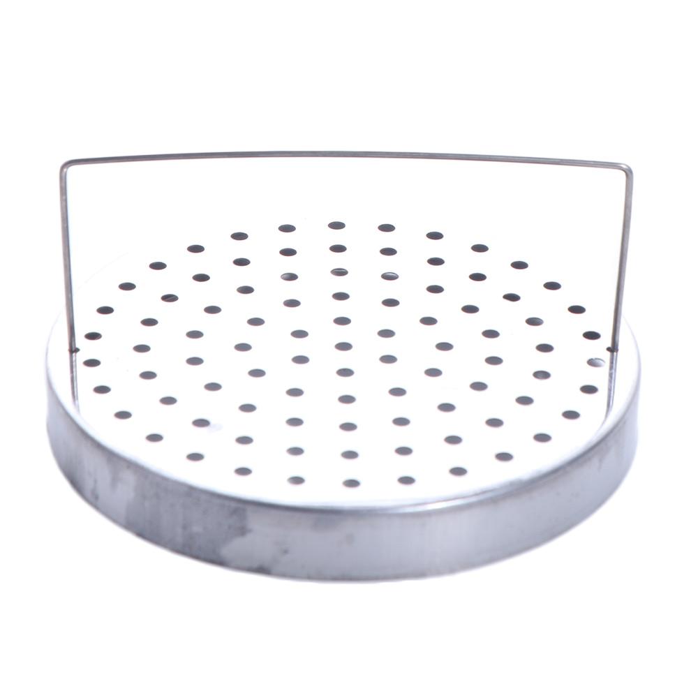 Stainless Steel Paint Brush Cleaner with Wash Tank Removable Brush Wash Pot Rust-proof Durable Artist Brush Washer