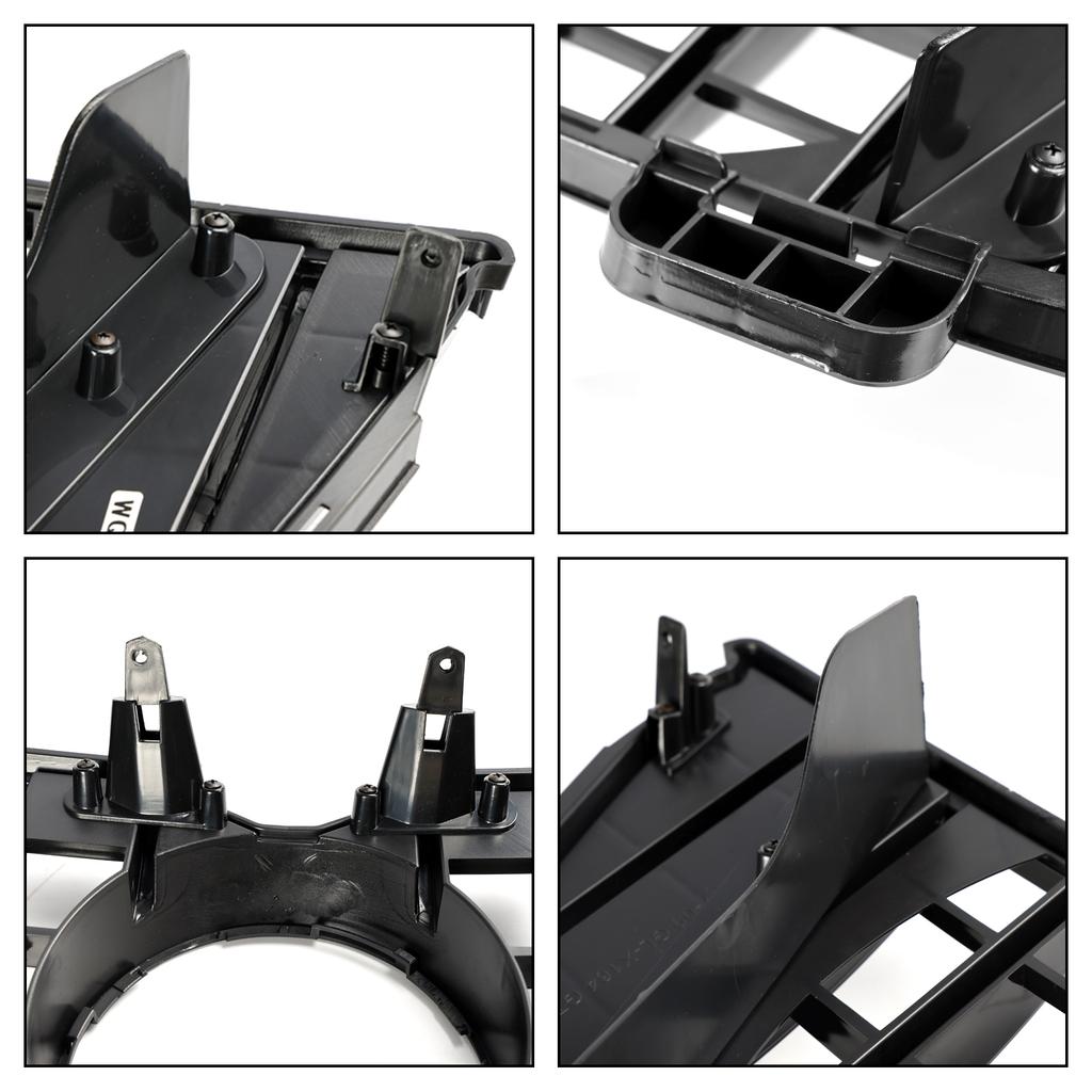 GT Frontstoßstangengitter Grill Passend für Mercedes Benz GL-Klasse X164 2007-2009 Chrom