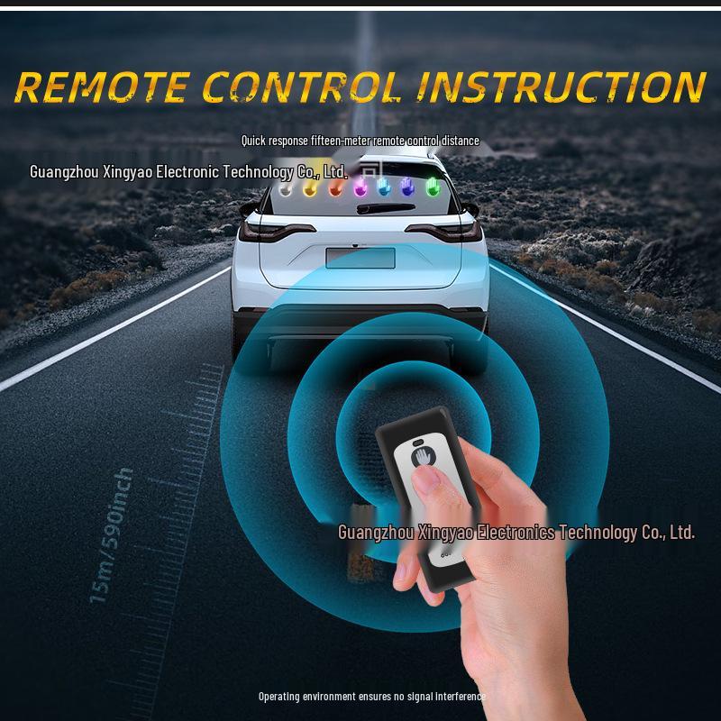 Phantom 7 Multi-Mode Dynamic Gesture Rear Window Warning Light