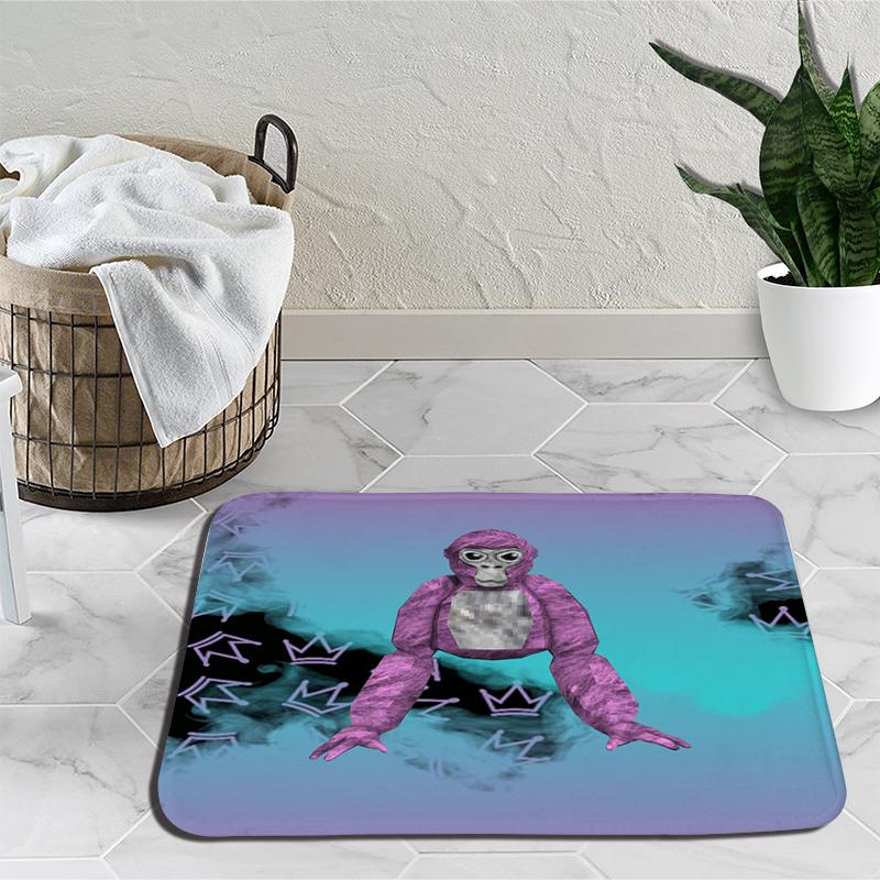 

Gorilla Tag Monke ковры для гостиной мультяшная обезьяна декор спальни ковер у кровати домашний плюшевые ковры пушистый мягкий коврик для отдыха напольный коврик 16