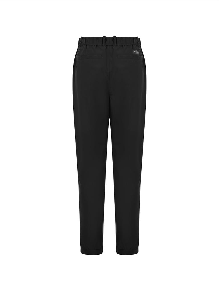 DISCOVERY EXPEDITION Women'S High-Stretch Half Jogger Cargo Pants (Black)