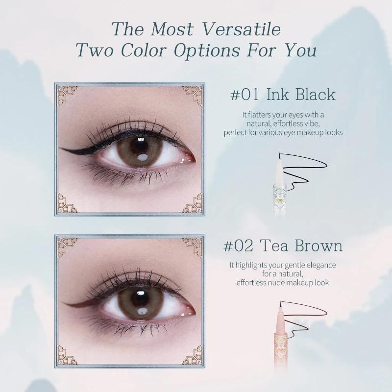 Flower Knows Mascara Eyeliner Long-lasting Butterfly Cloud Collection Waterproof Non-Smudge Lash-Lengthening Fine Natural