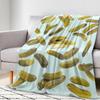 Dill Pickles Blanket Pickle Gifts for Women Girls Boys Soft Flannel Cozy Warm Lap Throw Blanket for Kids Adults