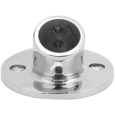 Βάση Χειρολισθήρα Στρογγυλού Σωλήνα 60 Μοιρών Εξάρτημα Κάγκελου Ανοξείδωτος Χάλυβας 316 Μέρη Σκάφους/Γιοτ 25mm