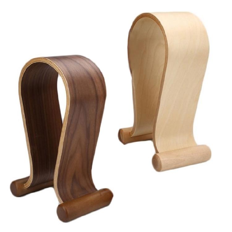 Supporto per Cuffie Headset in Legno per la Casa Display Stand Portaoggetti