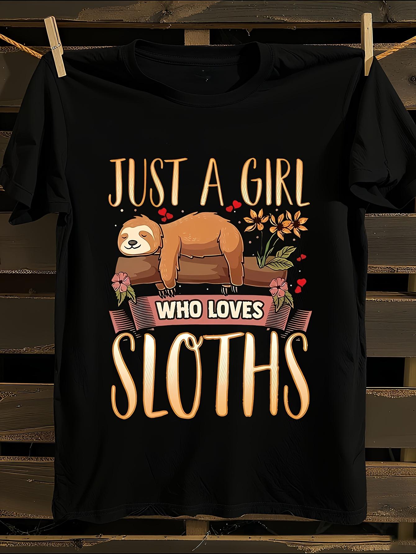 Sloth Lovers Tshirt XL