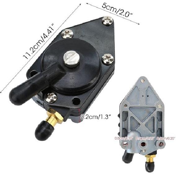 Outboard Fuel Pump 0438556 with Gasket Compatible with 25-140HP 18-7352 438556 4