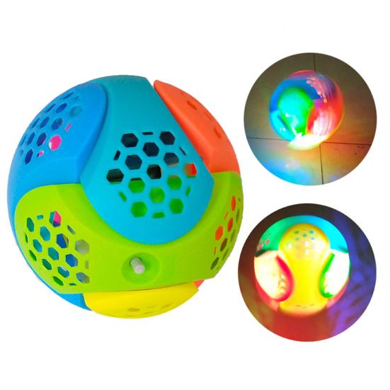 Assembly Dancing Ball Lights Sound Music Children Luminous Toy Baby Kids Gift