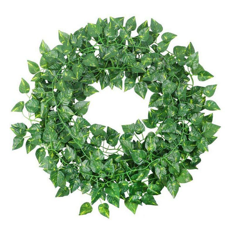 Artificial Fake Flower Vine Hanging Garland Plant With Realistic Appearance For Home Garden Decor
