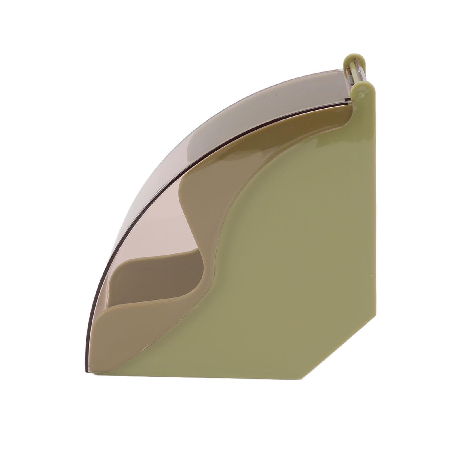 

Coffee Filter Paper Storage Box Dustproof Plastic Filter Paper Rack Hand Brewed Coffee Filter Holder with Cover Green зелёный