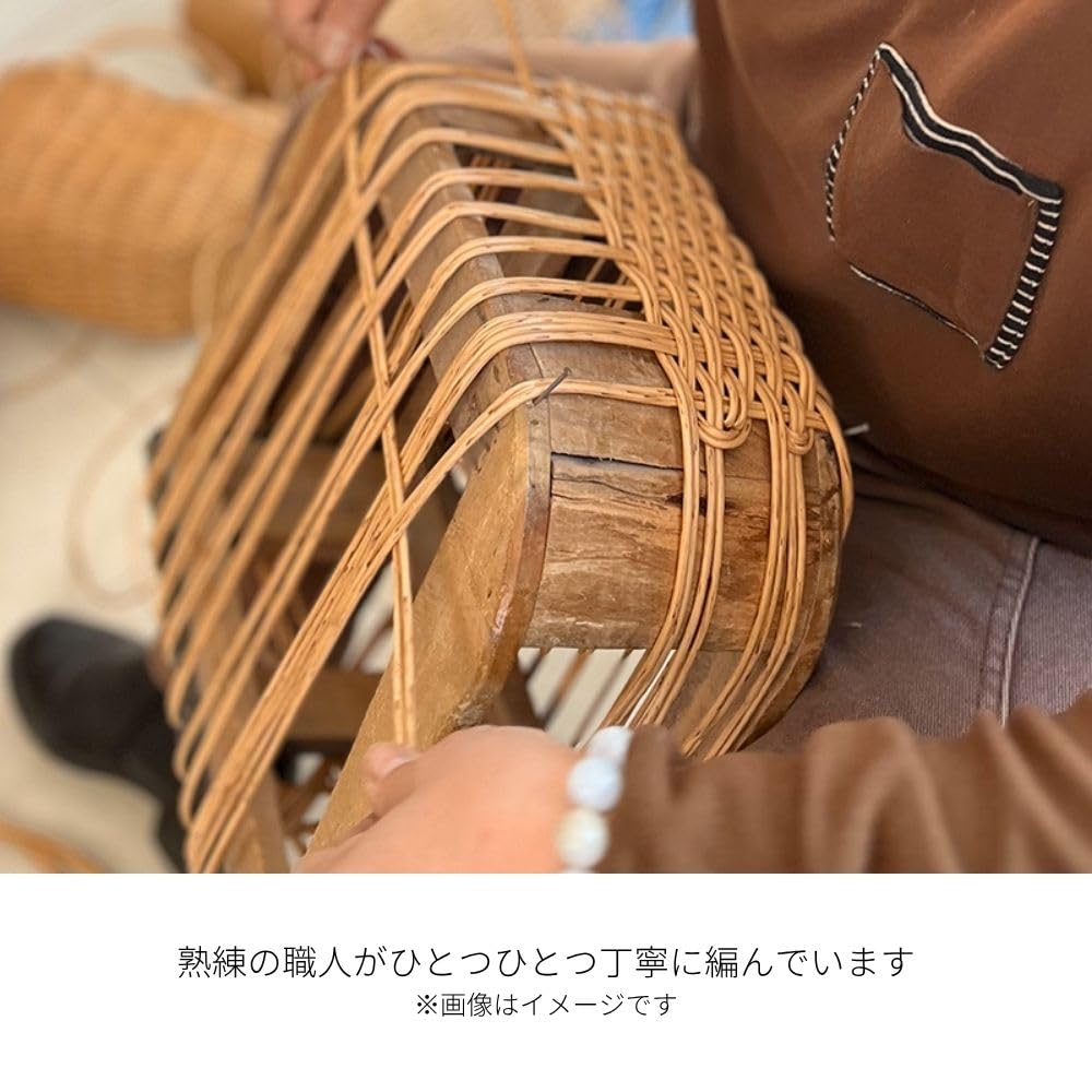 Sanritz Al.atte Washable Handwoven Bath Basket, Small, Modern Beige  Plastic Rattan-Look Basket, Storage, Ideal for Hot Springs, Accommodations, and