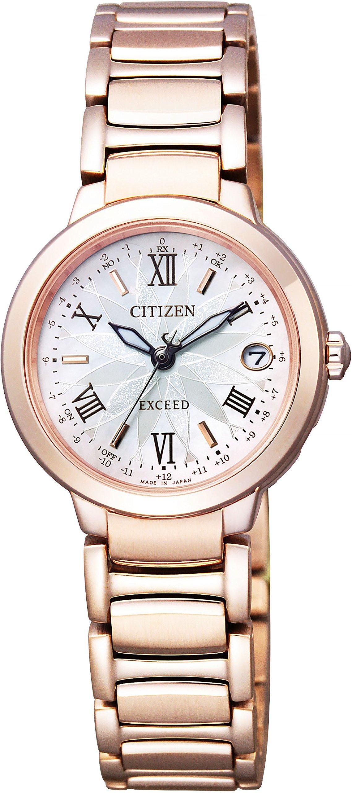 

Радіо годинник Exceed Titania Line Happy Flight [Citizen] ES9322-57W Eco-Drive для жінок