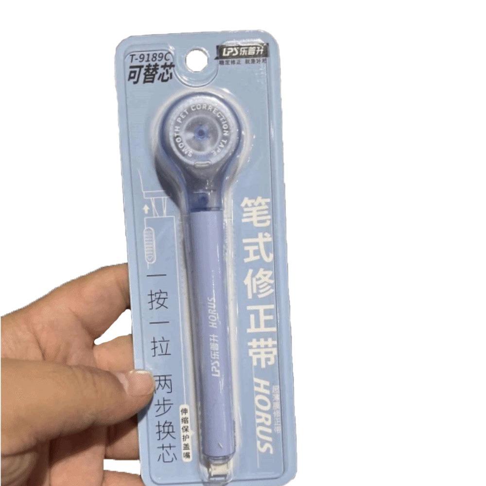Pen Shape White Out Correction Tape Comfortable Holding Spot Covering Tape  School Supplies