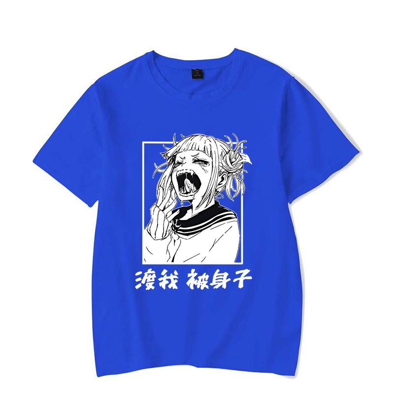 New Himiko Toga Printed T-shirts Fashion Women Short Sleeve Cool Summer Casual Tops Anime T-shirts Female Shirt Tees