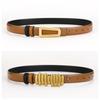 Genuine Leather Belt For Women With Smooth Buckle And Versatile Style For Daily Use