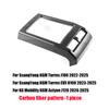 For SsangYong KGM Torres J100 EVX U100 Actyon J120   2024 2025 Rear exhaust vent decorative frame made of ABS material