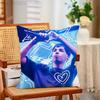 MMilo J 111 Singer Print Polyester Pillow Case for Valentine gift Home Sofa Cushion Cover Decoration Custom