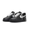 Nike Air Force 1 Slip Resistant, Abrasion Resistant, Height Increasing Low Top Skateboard Shoes Unisex Black White FZ0627-010(Team577-)