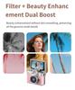 LX-027 Portable 1080P Retro Camera with Flip Screen for Outdoor Sports & Travel