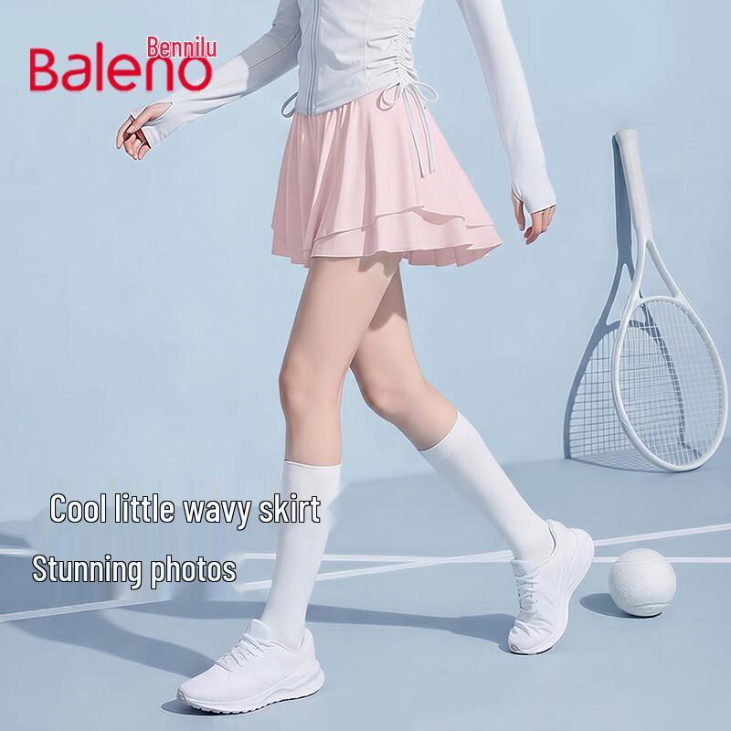Baleno Women s Pleated Sports Skirt with Cool-Feel & Sun Protection S