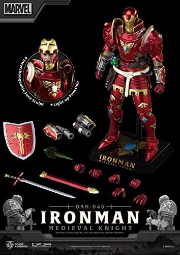 Dynamic Action Heroes Marvel Comics Iron Man (Medieval Knight) #046 Non-Scale Figure Red