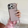 Card Holder Phone Case IPhone 16/17 ProMax Litchi Texture Full Body With Strap