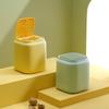 Cute with Lid Desktop Press Flip Garbage Storage Box Trash Can Sundries Box Paper Basket Waste Bins