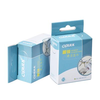 Salviette per occhiali Salviette usa e getta Salviette in scatola Salviette imbevute di alcol Salviette disinfettanti Salviette antiappannamento per occhiali