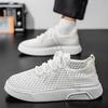 Breathable Sports Running Trend 2026 New Thick Soled Low Top Large Hole Mesh Fashionable Casual Sports Shoes for Men